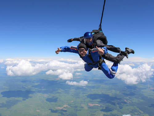 Skydiving for Save the Children