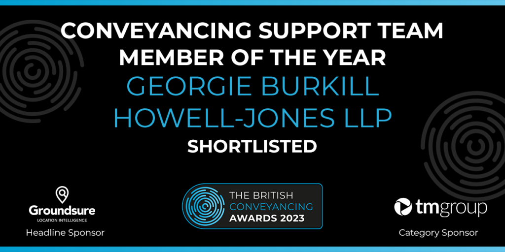 Georgie Burkill: Conveyancing Support Team