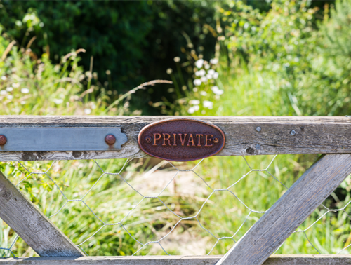 Public right-of-way claims