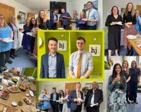 Images of Luke and Dan, newly qualified solicitors from Howell Jones.